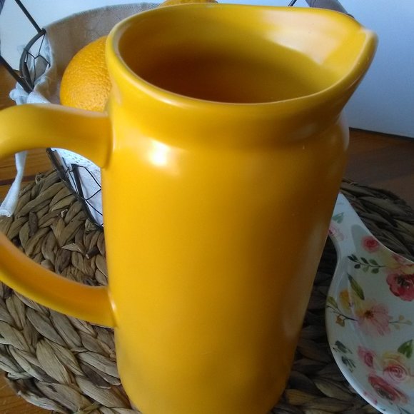 BNIB RAE DUNN Just Wanna Have Sun Pitcher - Picture 4 of 6